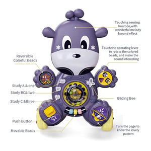 اسباب بازی واکر موزیکال مدل زرافه بنفش FIVESTAR TOYS_اسباب بازی